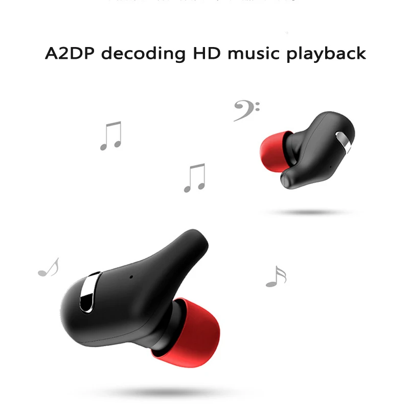 M & J Bluetooth 5 0 наушники вкладыши TWS с Беспроводной гарнитуры мини 3D стерео HiFi Звук