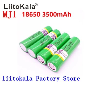 

New LiitoKala MJ1 18650 INR18650MJ1 10A discharge li-ion battery cell 3500mah INR18650MJ1 batteries