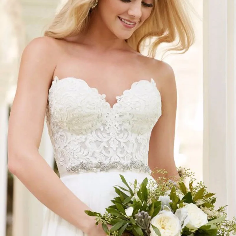 Side-Slit-A-Line-Wedding-Dresses-2016-LORIE-Vestido-De-Noiva-Chiffon-Sweetheart-Lace-Robe-De (2)