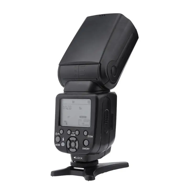 

Zomei Automatic Flash Speedlite Universal For Nikon 5600K 18-180mm 0-270 Degrees TTL/M/Multi LCD Screen Flashes With Hot Shoe