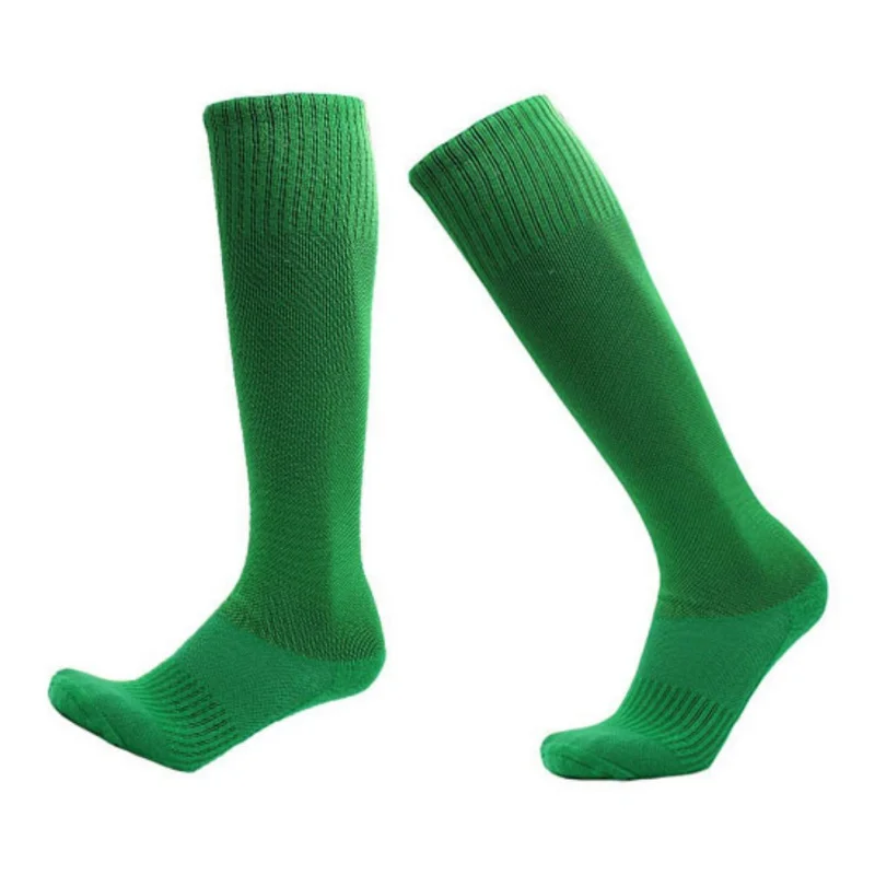 Футбольные мужские спортивные носки детские носки прочные длинные взрослые баскетбольное полотенце в конце носки нескользящие спортивные футбольные носки - Цвет: G