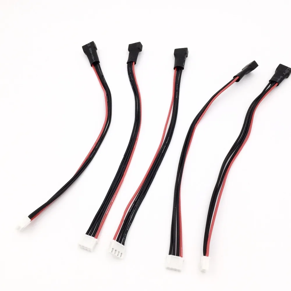 10pcs/lot 20cm 200mm 22AWG RC Lipo Battery Balance Charging Plug
