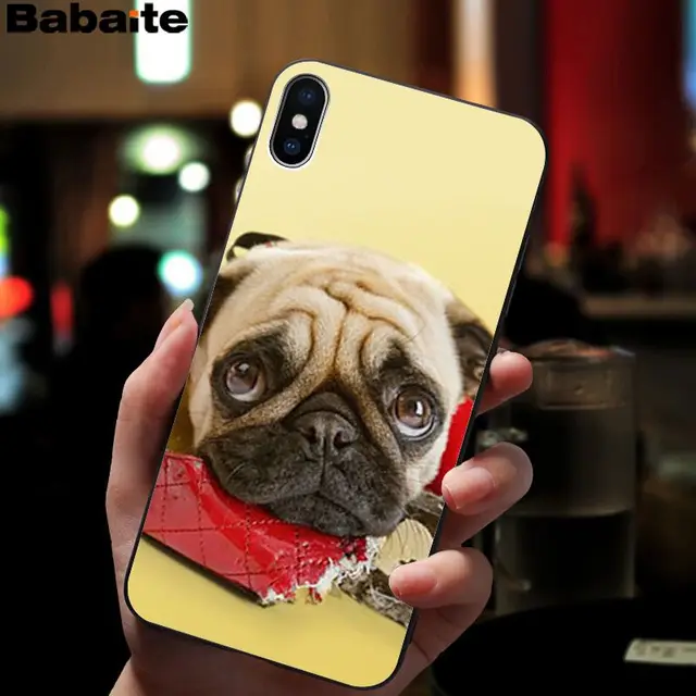 pug cell phone holder