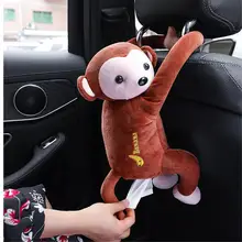 Коробка для салфеток автомобиля милый Декор автомобиля по мотивам мультфильма держатель для салфеток Авто бумажный контейнер для полотенец бумажные салфетки держатель для хранения висячая сумка