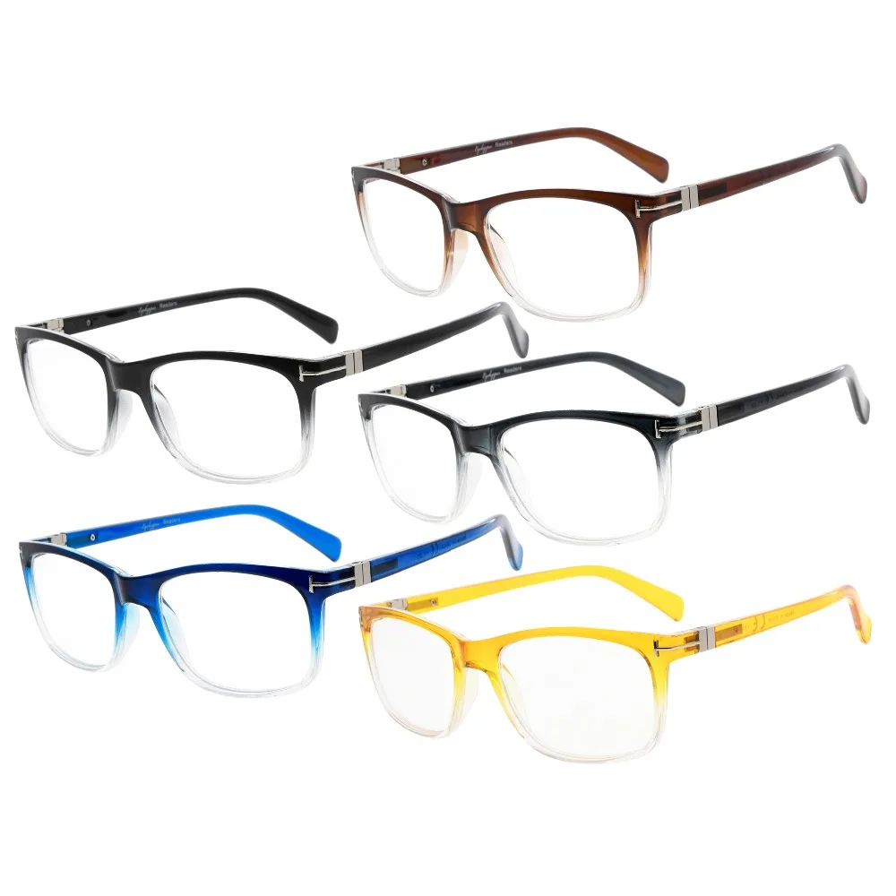 R150 5pcs Mix color Eyekepper 5 pack Reading Glasses Fashion Reading