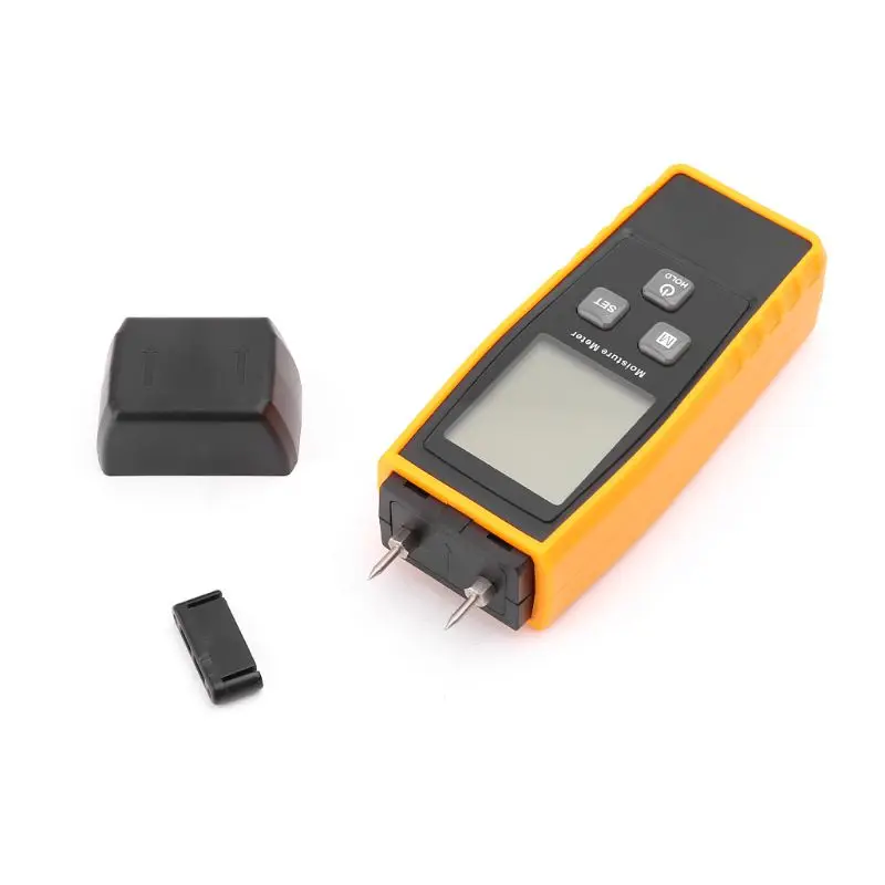 

RZ660 Wood Moisture Meter 0-80% Two Pin LCD Display Digital Wood Humidity Tester