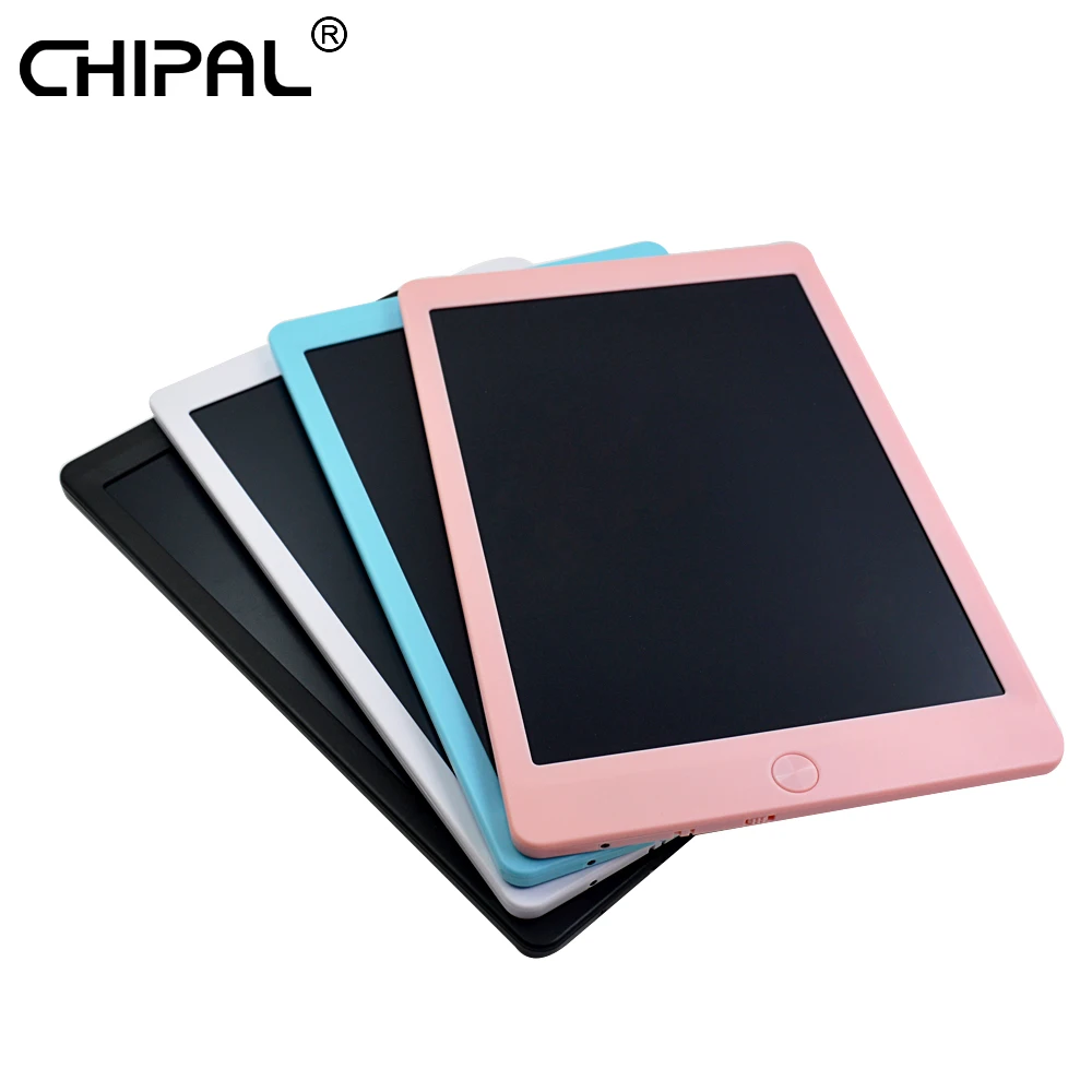 

CHIPAL 10 Inch Digital LCD Writing Tablet Paperless Graphic Paint Notepad Electronic Drawing Board Rewritten Pad for Draw Note