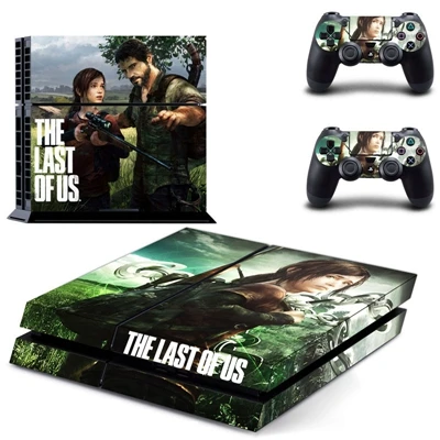 Виниловые наклейки с надписью The Last of Us Remastered Joel Ellie чехол для игры PS4 Для PS4 playstation 4 и 2 контроллера - Цвет: GYTM0043