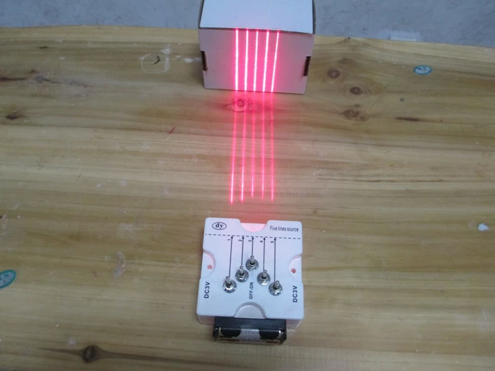 5 line Red laser parallel light source/5 red module/individually operation | Лампы и освещение