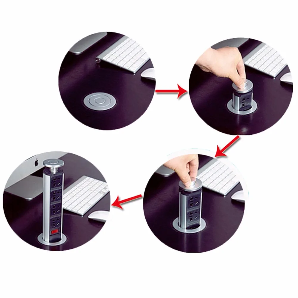 pop up hidden socket