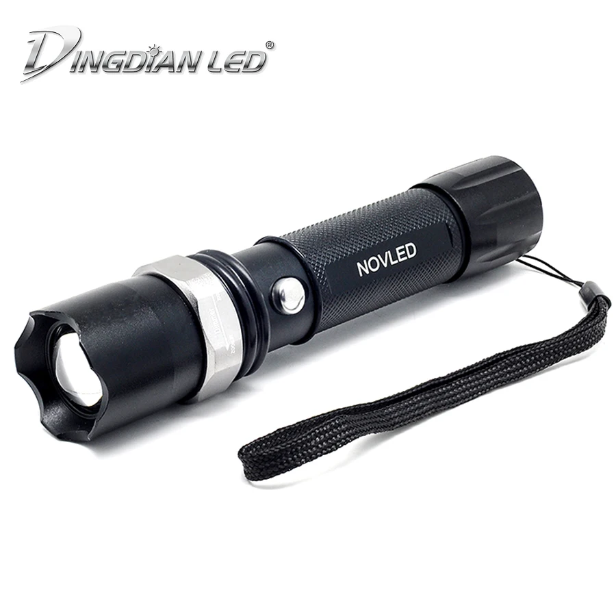 

DINGDIAN LED Flashlight 5000LM X6 Powerful Zoom Torch AAA Battery Waterproof Handheld Tactical Flashlight Camping Torch Lamp