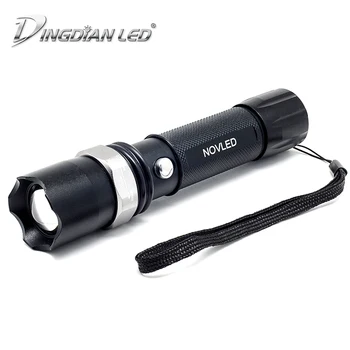 

DINGDIAN LED Flashlight 5000LM X6 Powerful Zoom Torch AAA Battery Waterproof Handheld Tactical Flashlight Camping Torch Lamp