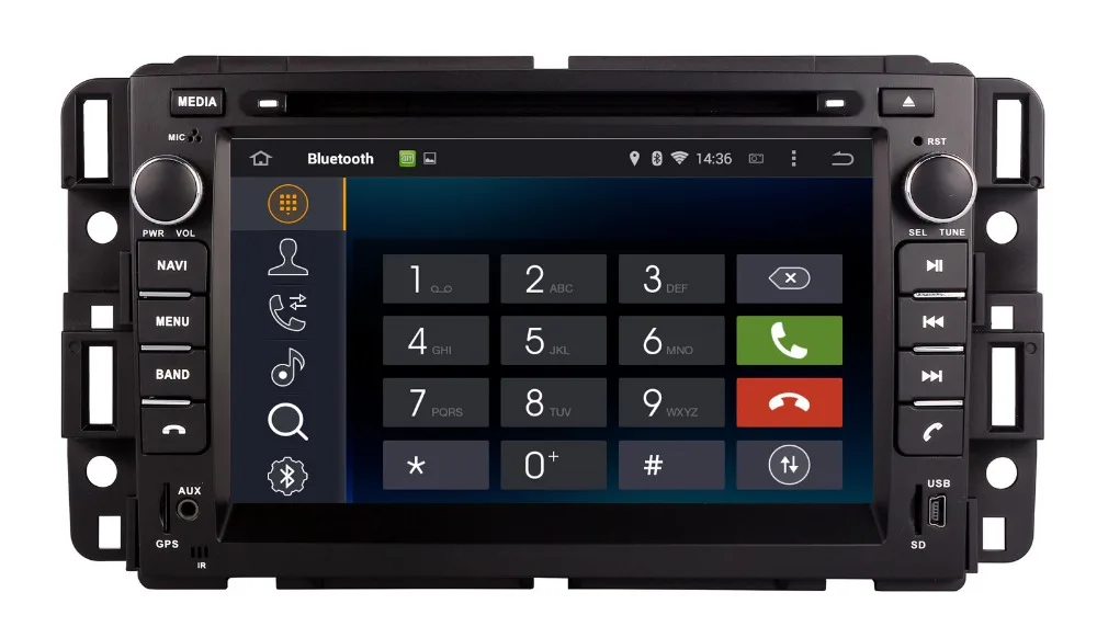 Flash Deal 7" Android Car DVD Player,BT GPS WIFI Canbus,Audio Radio Stereo,Car multimedia for GMC Yukon/Tahoe 2007 2008 2009 2010 2011 2012 4
