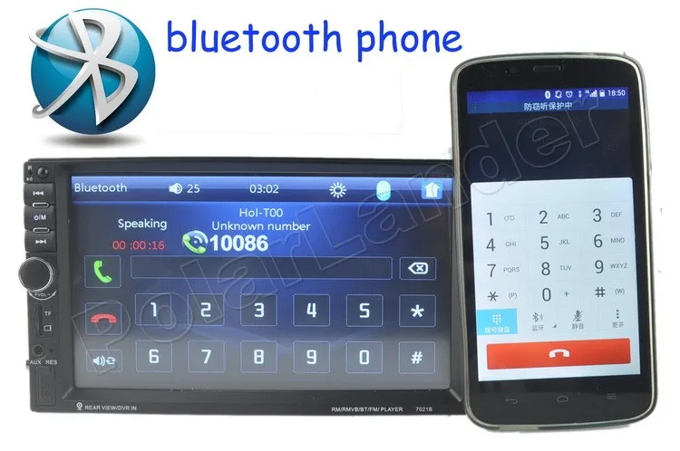 10 языков 7 дюймов автомобиль MP5 радио плеер сенсорный экран Bluetooth FM TF USB AUX в Зеркало Ссылка экран зеркало для телефона Android