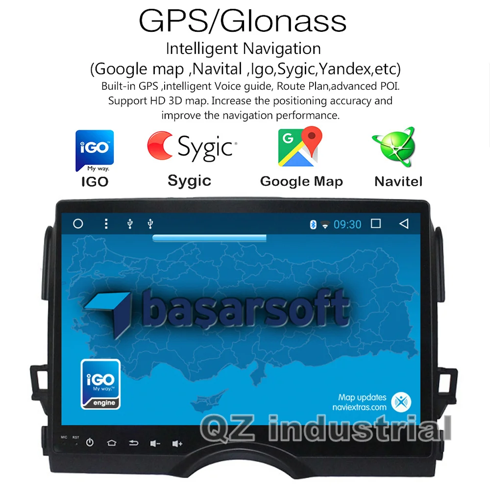 Perfect QZ industrial 10.1" 8core Android 8.1 T8 for Toyota Mark Reiz 2012-2016 car DVD player with 3G 4G GPS WIFI Radio Navi RDS Map 4 Perfect QZ industrial 10.1" 8core Android 8.1 T8 for Toyota Mark Reiz 2012-2016 car DVD player with 3G 4G GPS WIFI Radio Navi RDS Map 4
