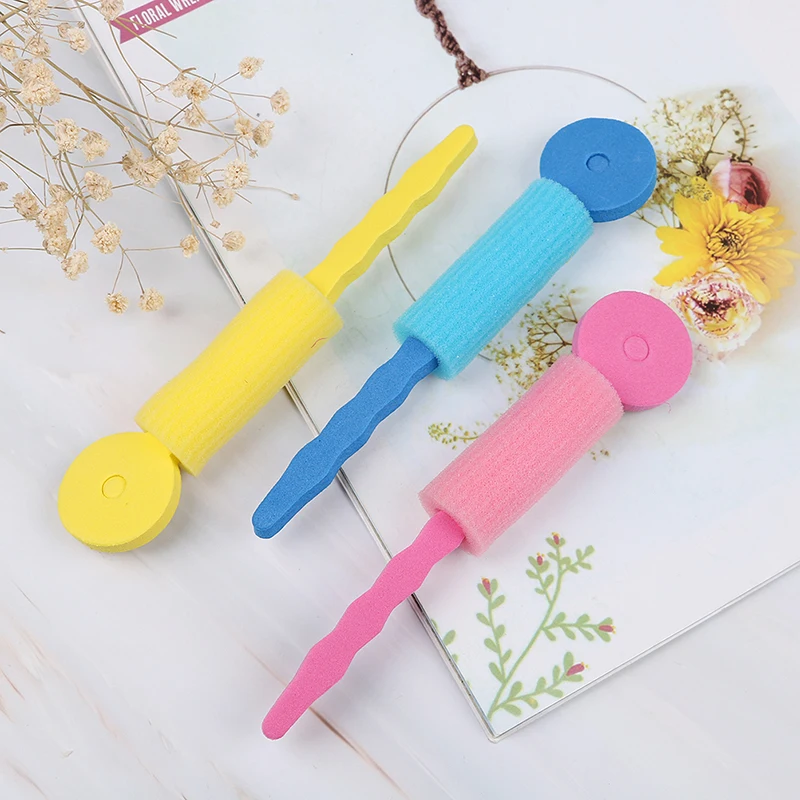 6 PCS Hair Care Foam Rollers Magic Sponge Soft Hair Curler Styling Roll Rollers DIY Tools for Women