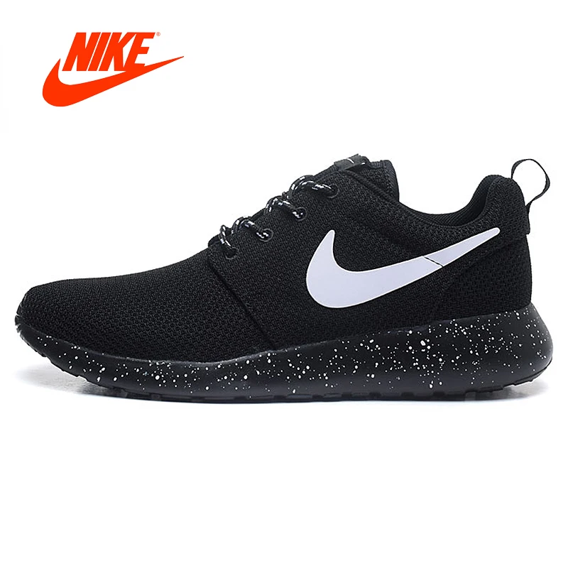 Official Original Nike Roshe Run Womens Running Shoes Outdoor Sports Sneakers Breathable 511882-011