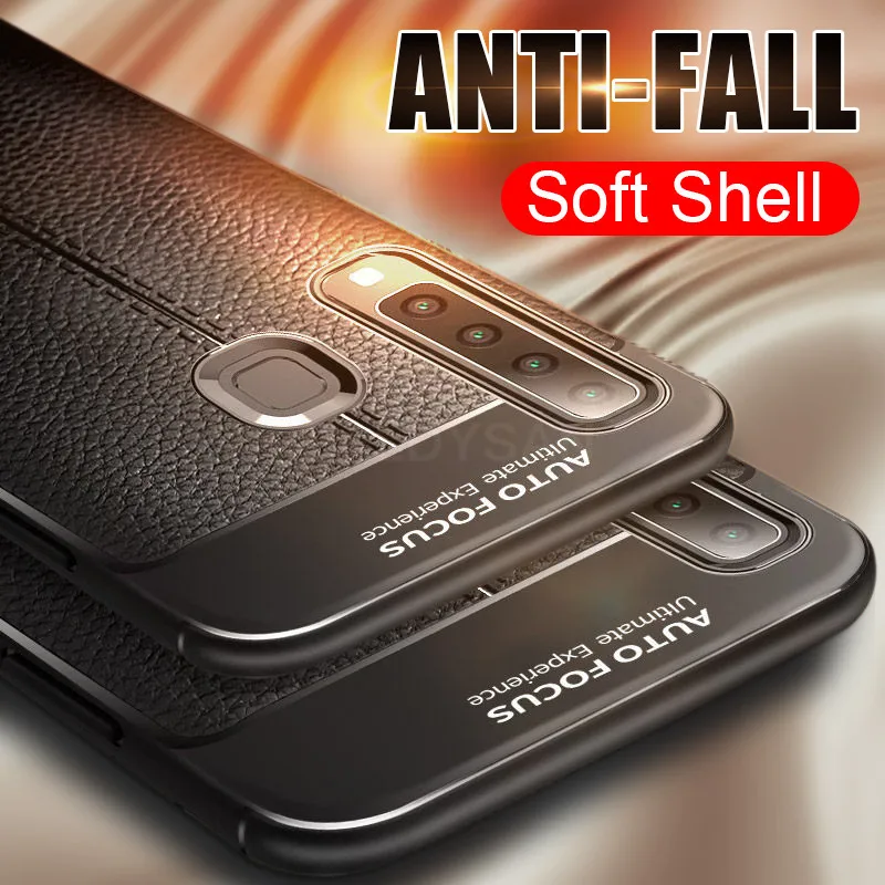 

Luxury PU Leather Soft Case On The For Samsung Galaxy A3 A5 A6 A7 A8 2018 2017 S7 Edge S8 S9 Note 8 9 Plus Shockproof Case
