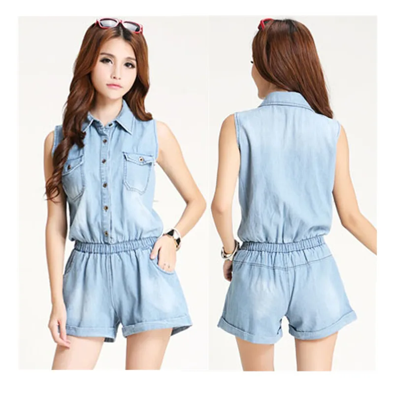 Denim Shorts Jumper 2025