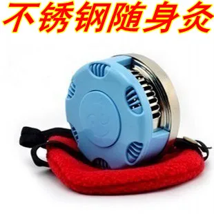 

New arrival stainless steel querysystem cauterize moxibustion box moxa box moxa utensils moxa roll box
