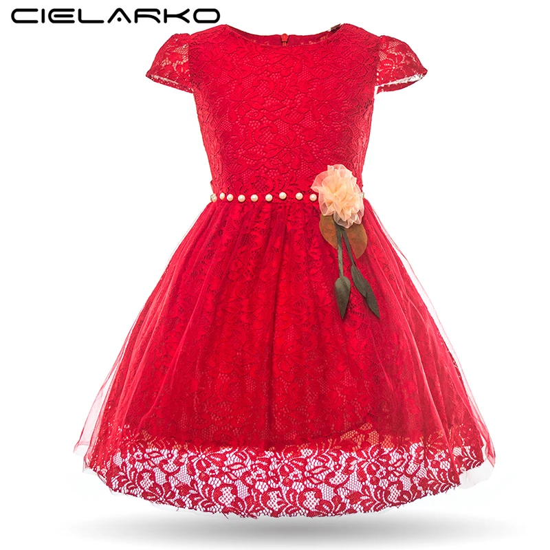 red frock for kids