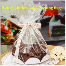 Упаковка для хлебобулочных изделий, упаковка для хлеба, упаковка для кексов, упакованная коробка с пластиковое покрытие 10 комплектов