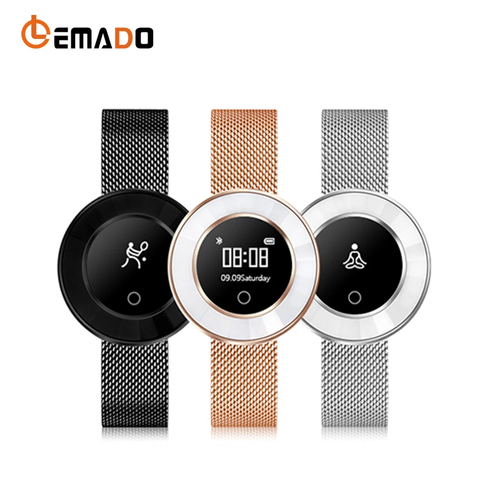 

LEMADO Smartwatch Pedometer Waterproof IP68 Heart Rate Blood Pressure Monitor Multi-sport mode BT Camera Smart Watch for Women