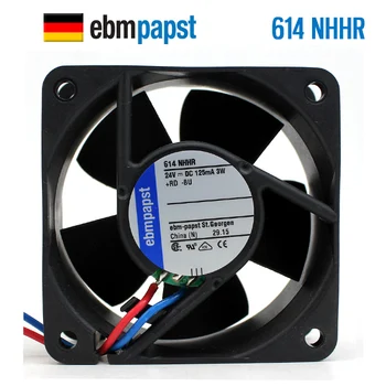 

NEW ebmpapst PAPST 614NHHR 6025 24V 125mA 3W frequency cooling fan