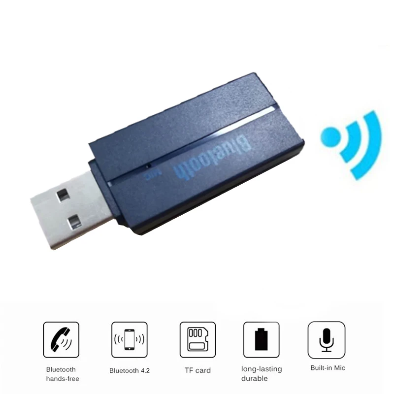 

Wireless Bluetooth Receiver Transmitter Adapter 3.5mm Jack For Car Music Audio Aux A2dp For Headphone Reciever Handsfree
