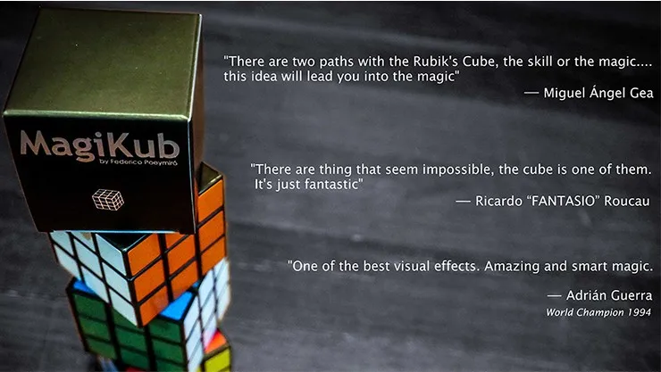 Skup MAGIKUB magiczne sztuczki Puzzle magik bliska sztuczka rekwizyty iluzja mentalizm zabawna kostka natychmiastowe przywracanie magii