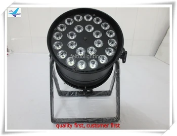 

Professional 4pcs/Lot 24x10w Led Par RGBW 8 Channel Indoor Led Par Sound Active Led Par 64 Light For Disco Party Wedding Stage