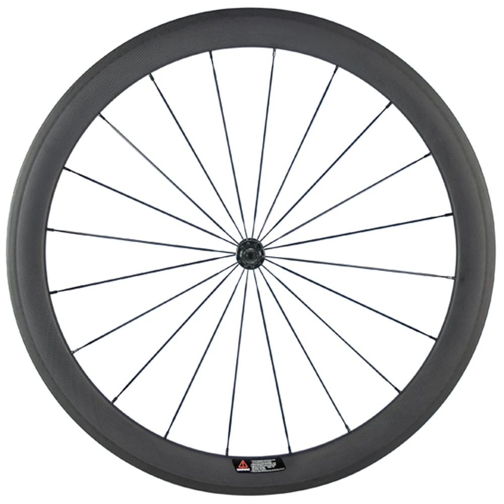Discount Factory Sale 50mm Carbon Wheels Road Wheelset Clincher 23mm width Bicycle Wheel Front Road Wheel 0