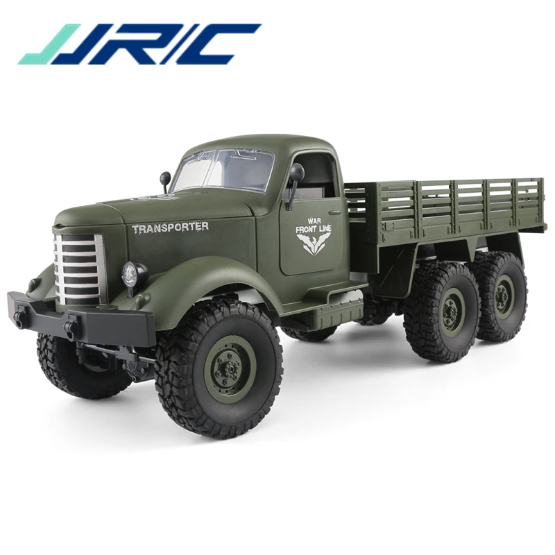 Квадрокоптер JJRC Q60 1/16 2.G 6WD внедорожный военный багажник гусеничный