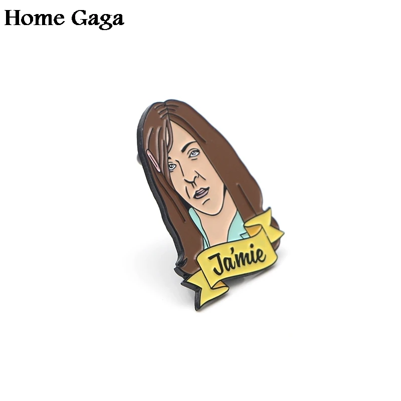 Homegaga Джейми цинк эмаль шпильки para рюкзак pride одежда медаль для сумки рубашка шляпа значки броши для мужчин и женщин Подарки D1797