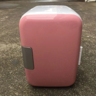 

4L 220V/12V Eletric Car Home Refrigerator Fridge Car/Home Mini Dual-use Cool Warmer Dormitory Cans Beer Cooler