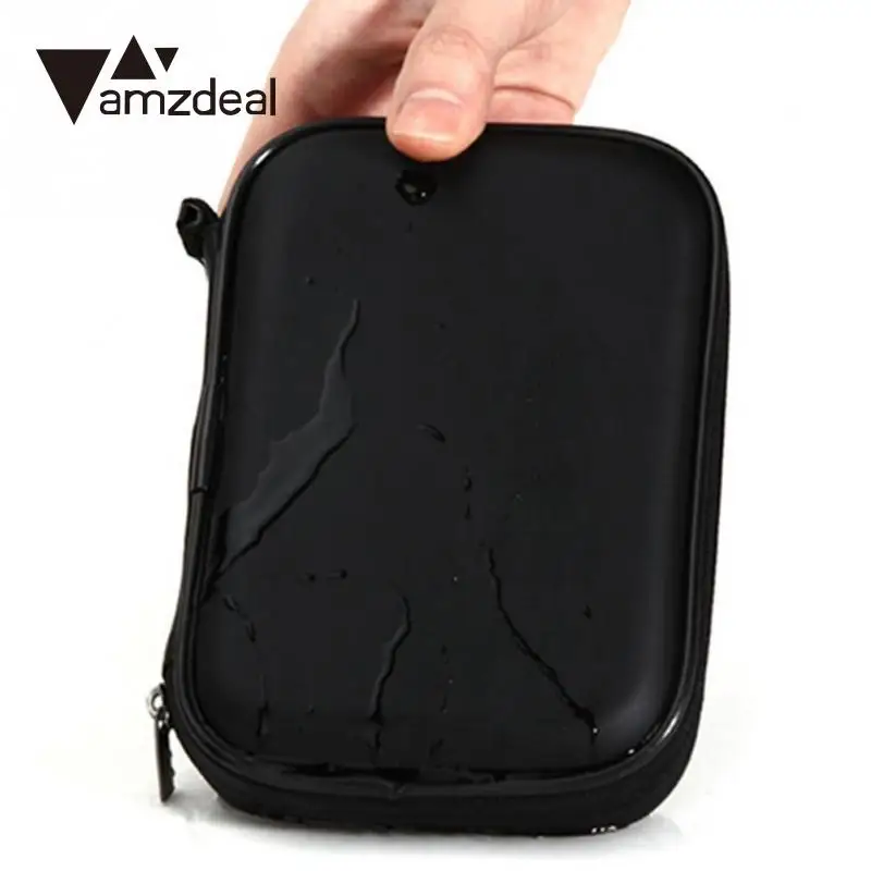 

amzdeal 2.5 Inch Potable Travel USB 3.0 External Hard Drive Shockproof Pouch Bag Zipper bag Carry Case Box Cover