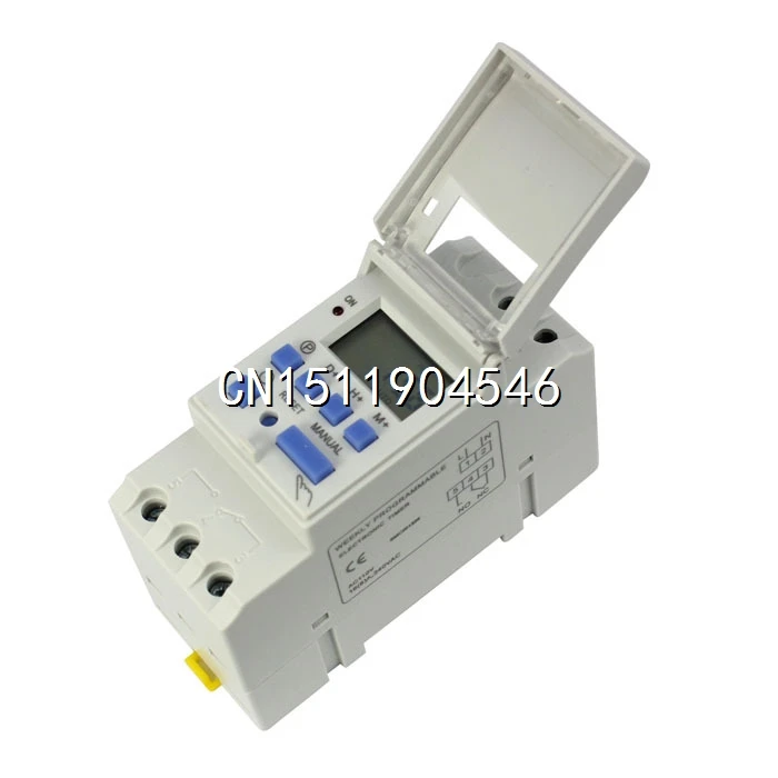 Электронное реле времени 220в программируемое 15A 110V/220V Digital LCD Weekly Programmable Timer Time Relay Switch timer time