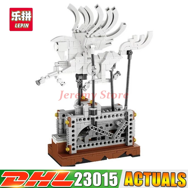 

2018 DHL LP 23015 485Pcs Technic Series The Pegasus Automaton Mechanical Flying Horse Set Building Blocks Bricks Toys