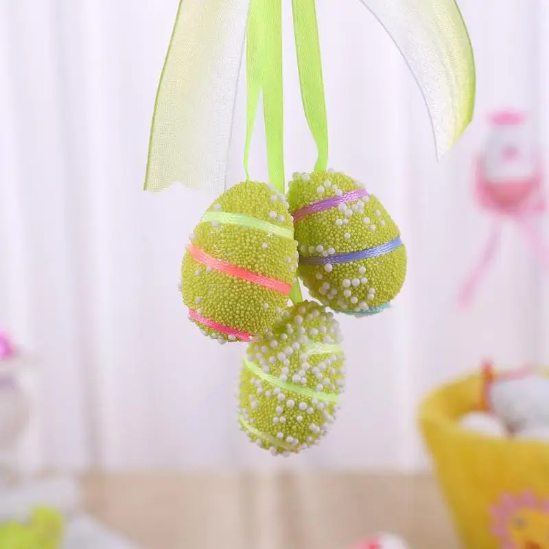 Easter Eggs Rabbit Dolls DIY Hanging Ornaments Birthday Party Decor Crafts