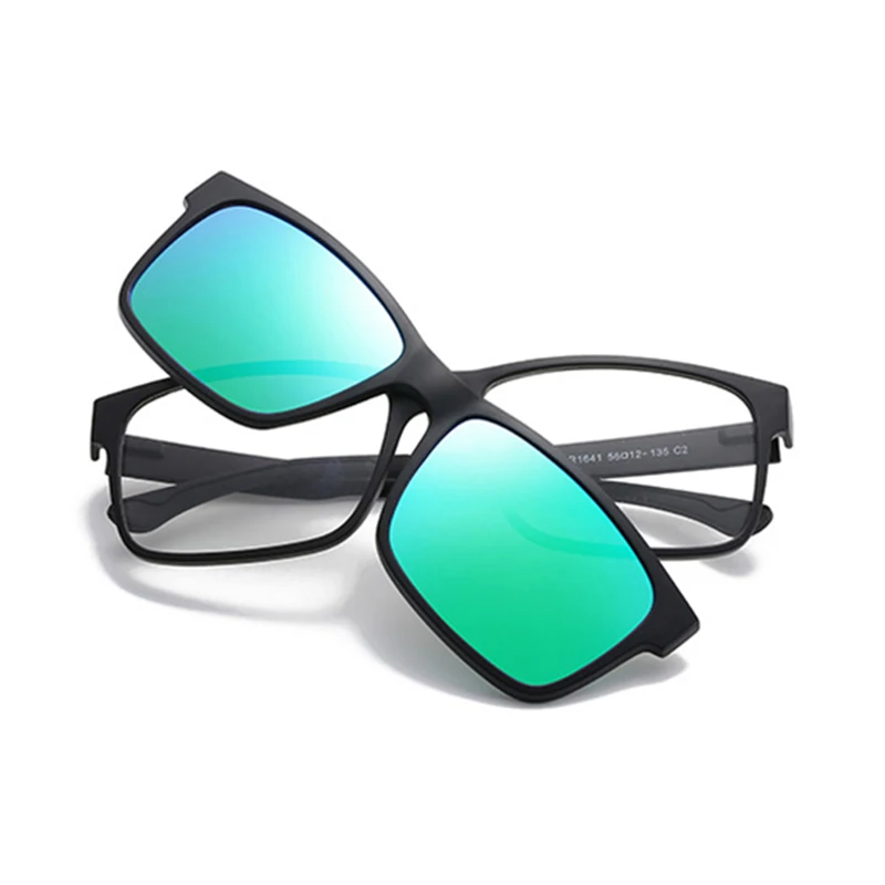 Поляризованные солнцезащитные очки для женщин и мужчин, близорукость, дальнозоркость, очки для чтения, очки для вождения, солнцезащитные клипсы, очки с магнитной застежкой, очки N5