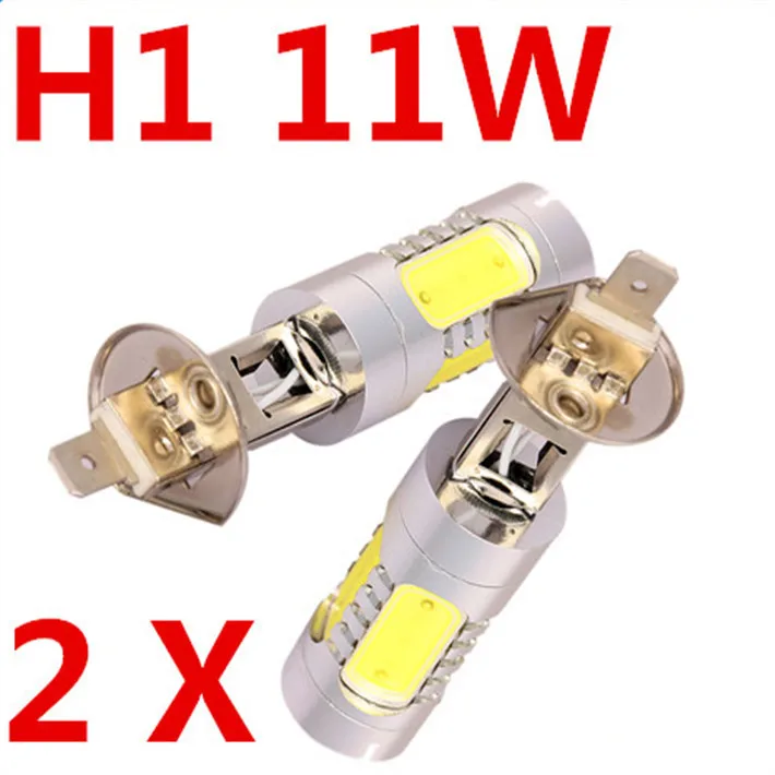 

2pcs H1 11W LED Fog Light High Power Led Car Bulbs Daytime Running Light White Parking Auto LED Fog Lamp LED 12V FREE SHIPPING
