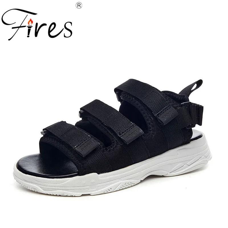 

Firesn Women Summer Sandals Comfortable Unisex Light Casual Shoes Nylon Buckle Convenience Outdoor Sandias Couple Loafer Shoes