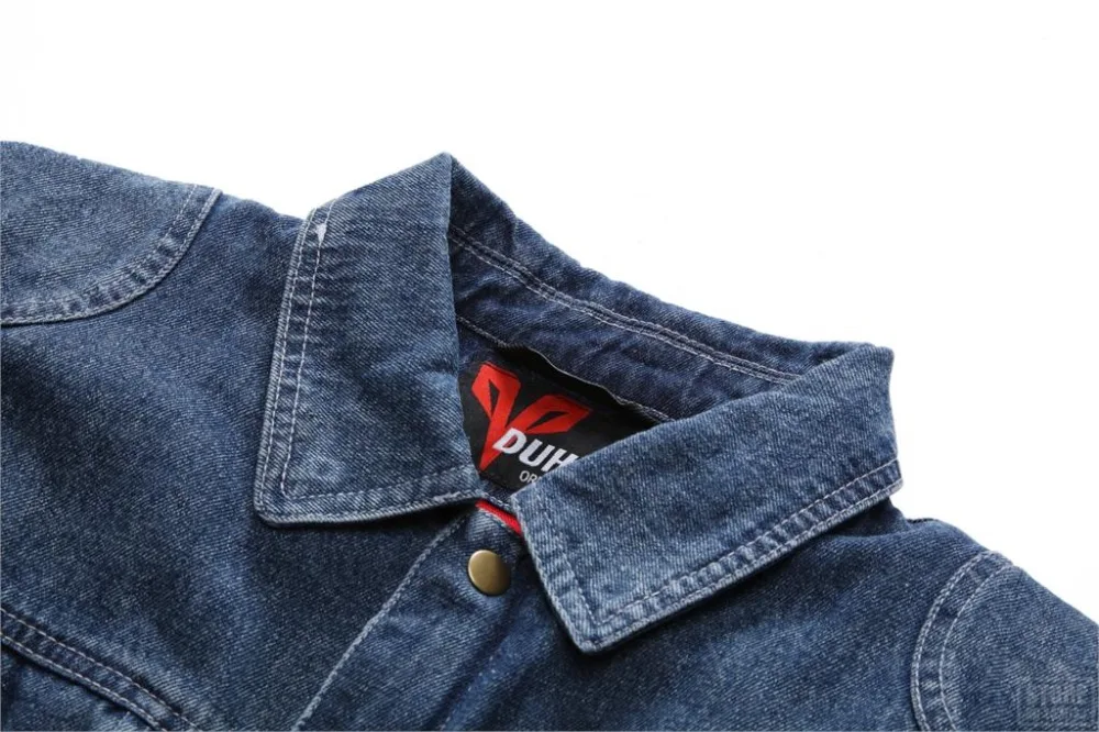 Denim Riding Protector Winter Jacket duhan a4