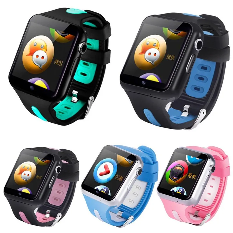 Children Smart Watch 3G Wifi Baby Bracelet Waterproof V5W Smartwatch GPS Safe Monitor Sport Fitness Tracker Band Kids Wristwatch