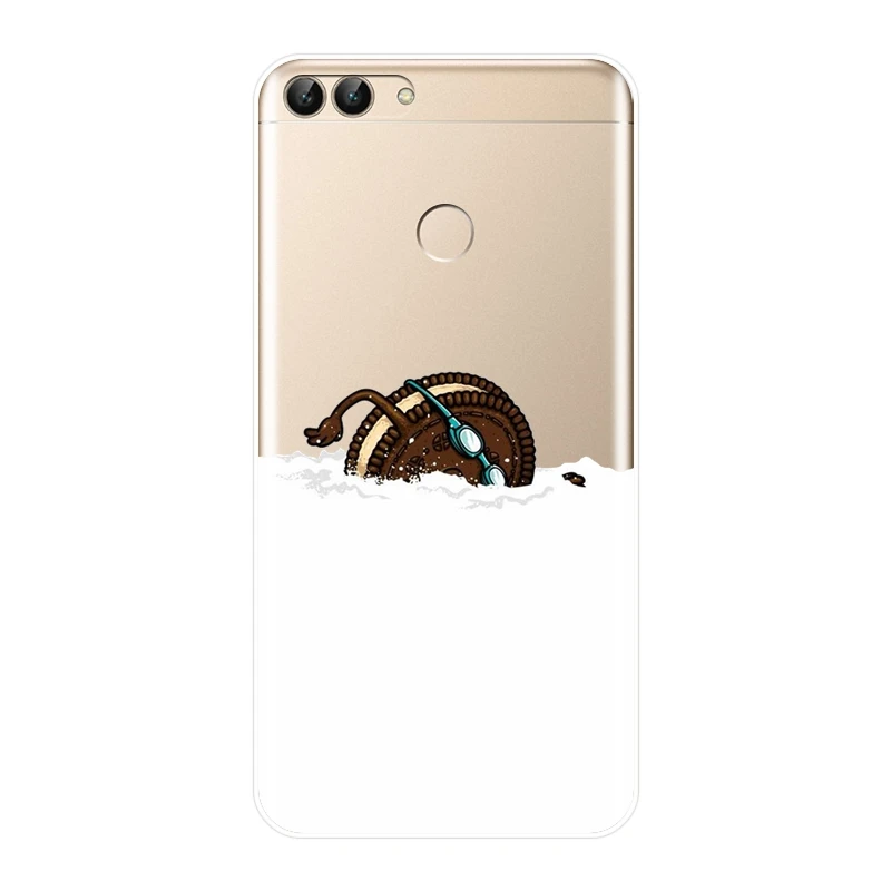 Силиконовый чехол для Huawei P8 P9 Lite Mini 2017 Забавный мягкий накладка с авокадо P20 Pro P10