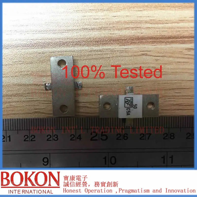 Resistori flangiati 250watt 50ohm usati 100% testati 100% DC controllo resistenza 250W 50ohm riferimento incrociato RFP 250-50RM 31-1076 31A1076F