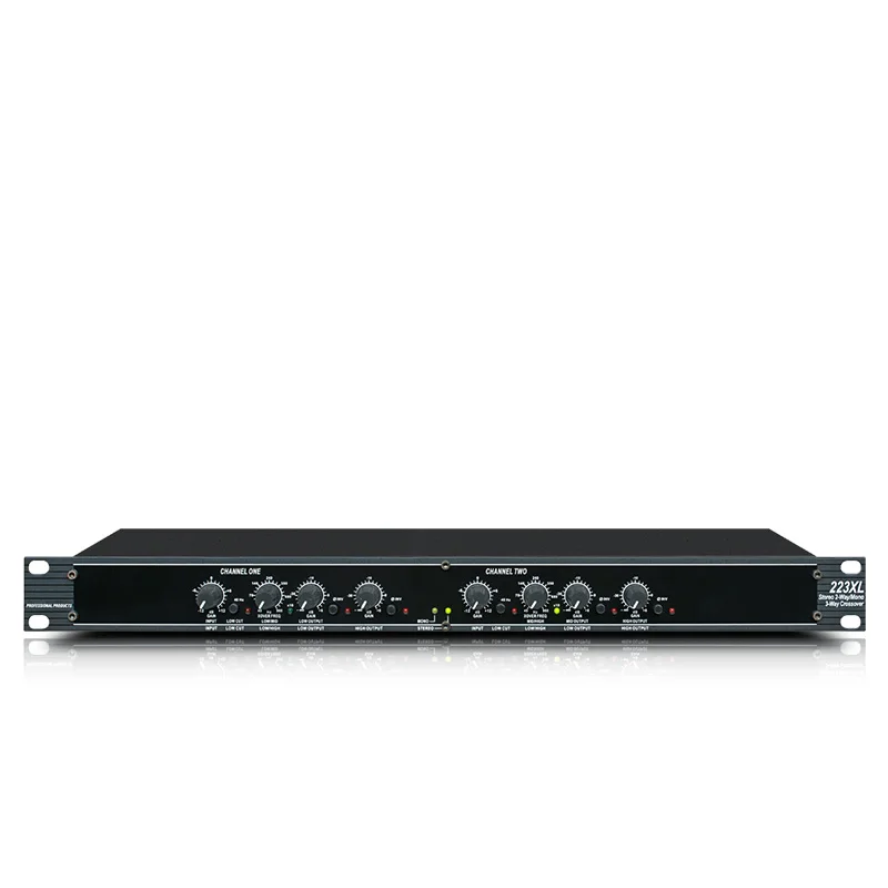 223XL electronic crossover stereo 2 channel mono 3 channel electronic crossover