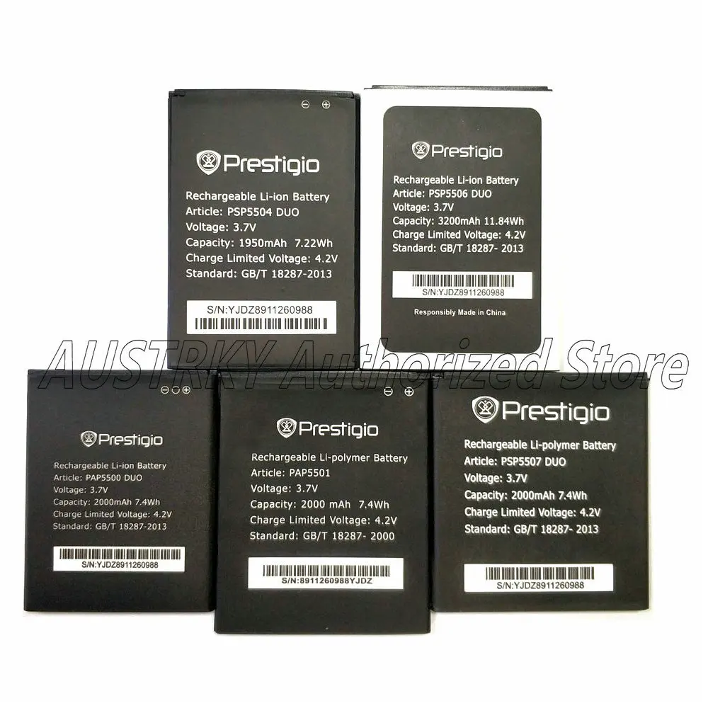 Новая батарея Prestigio PAP5500 PAP5501 PSP5504 PSP5506 PSP5507 DUO литий ионная аккумуляторная для