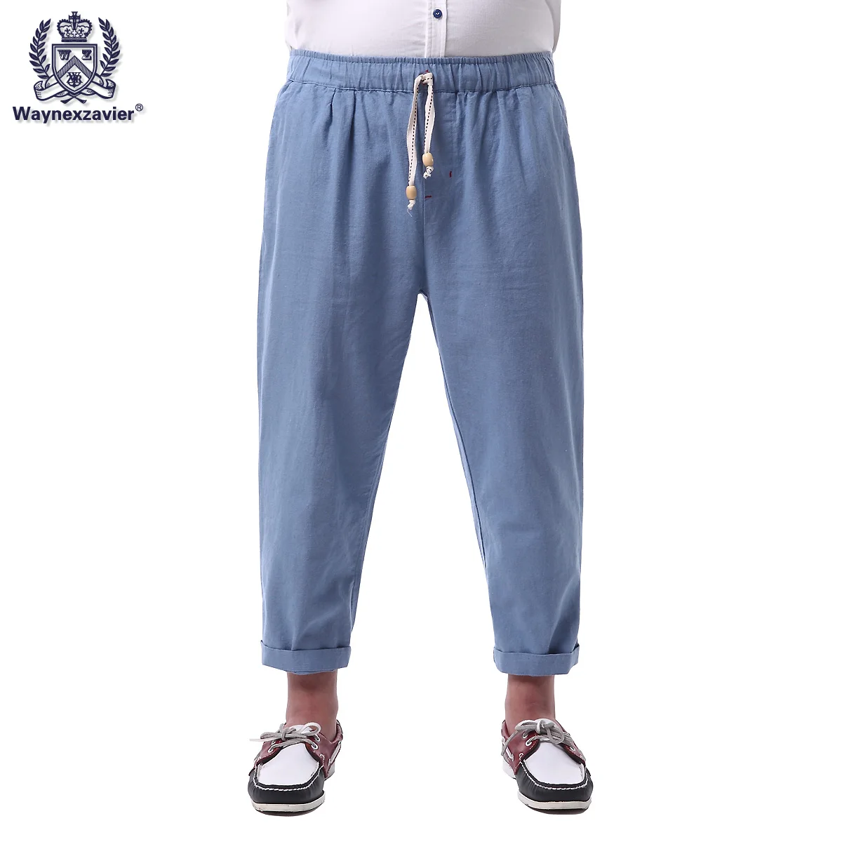 Plus size men's clothing plus size plus size trousers fat plus size