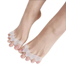 1 пара инструмент для ухода за ногами Sholl исправление шишки на ноге разделитель большого пальца ног Bursitis педикюр силиконовый корректор для пальцев ног
